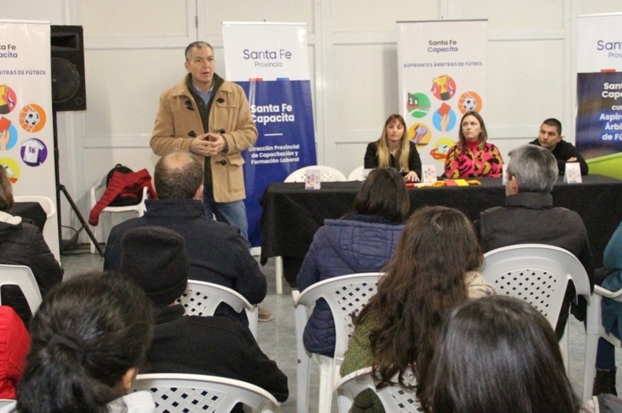 Curso de Aspirantes a Árbitras: la provincia dio inicio a la capacitación en la ciudad de Santa Fe