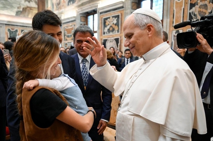 'Mirar a los enfermos como Dios los mira', pidió el Papa a gestores sanitarios