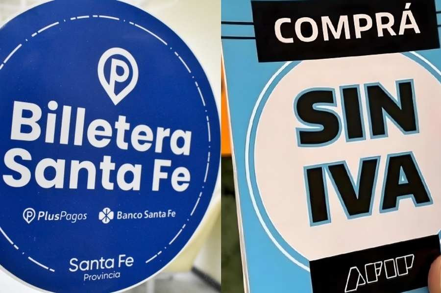 Las compras con tarjeta de débito hechas con Billetera Santa Fe se incorporan al programa nacional Compre Sin IVA