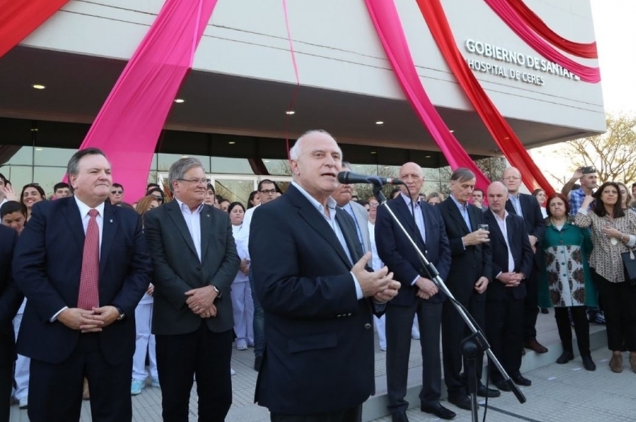 Michlig recordó el 5° aniversario de la inauguración del nuevo Hospital de Ceres