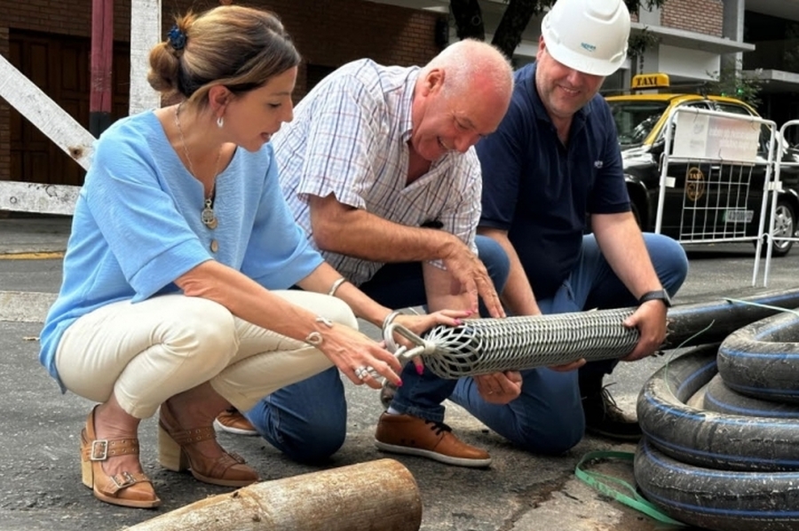 Provincia inicia obras históricas para mejorar las redes de agua potable en Rosario y Santa Fe