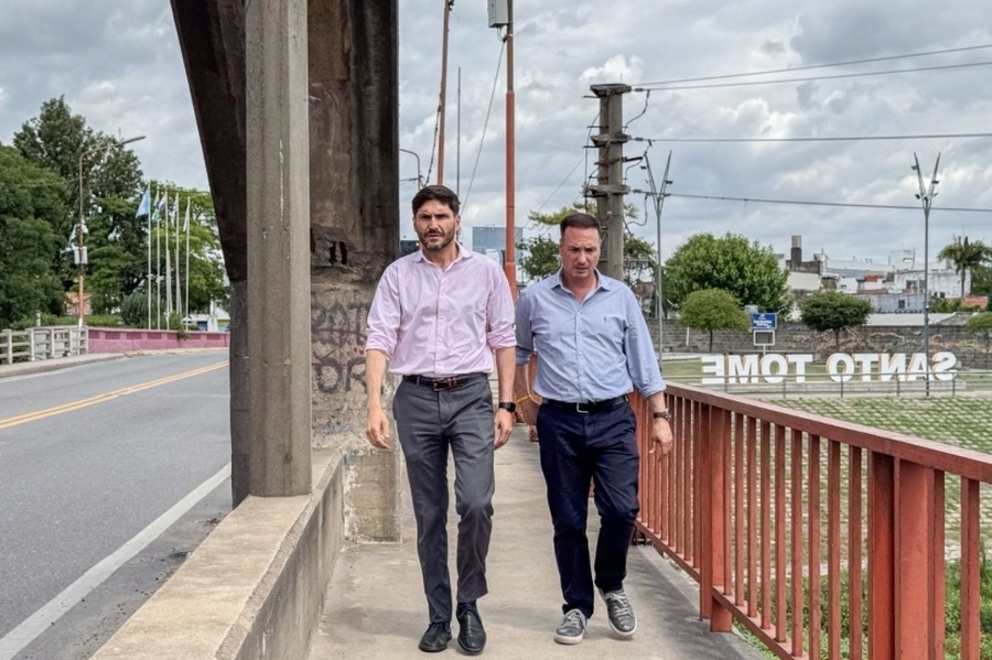 Pullaro anunció que el 20 de diciembre Provincia licita el nuevo puente  Santa Fe-Santo Tomé