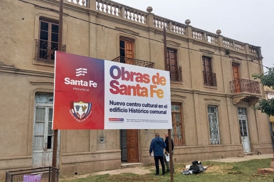 El gobierno provincial recupera un edificio histórico en Marcelino Escalada
