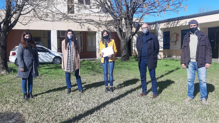 Funcionarios de Educación recorrieron escuelas del departamento San Justo