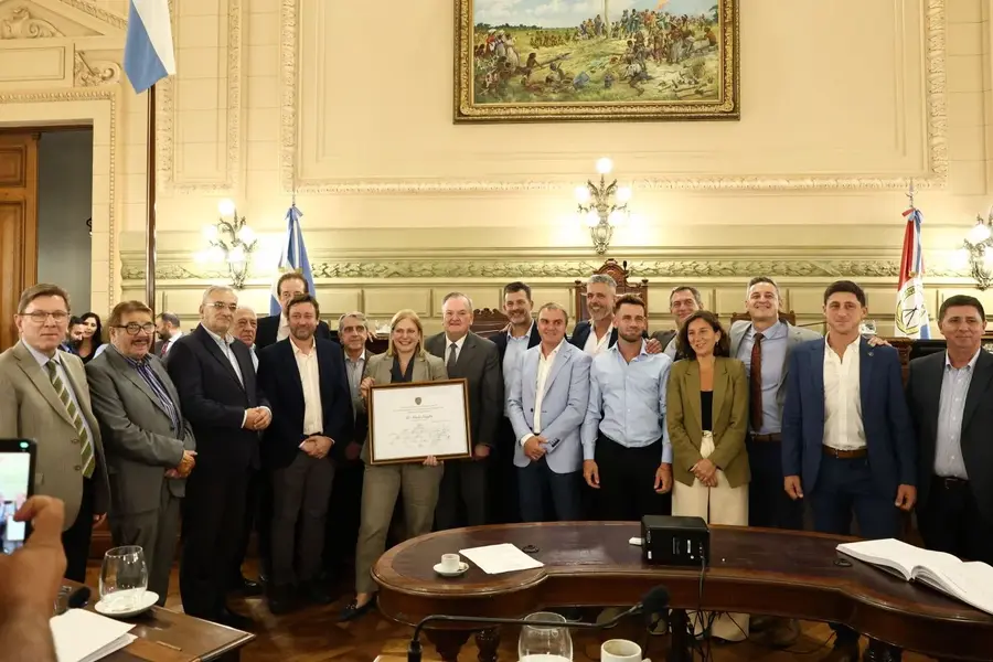 El Senado provincial brindó un emotivo reconocimiento a la Vicegobernadora Gisela Scaglia
