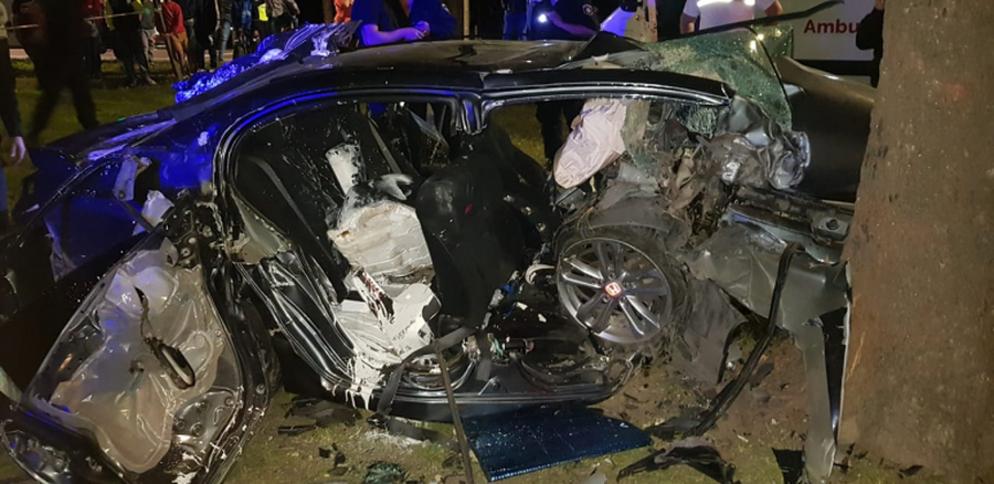 Tres jóvenes fallecieron en un siniestro vial en el acceso Norte a la Ciudad de Avellaneda