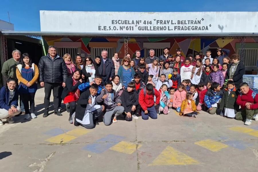 Michlig y González acercaron apoyos institucionales en Huanqueros, La Cabral, Santurce, Soledad y La Clara