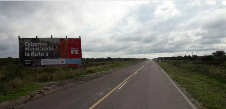 En Los Amores se licitará el miércoles la pavimentación de otro tramo de la ruta 3 en el departamento Vera