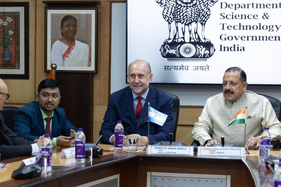 Santa Fe en India: continúa en Nueva Delhi la misión institucional