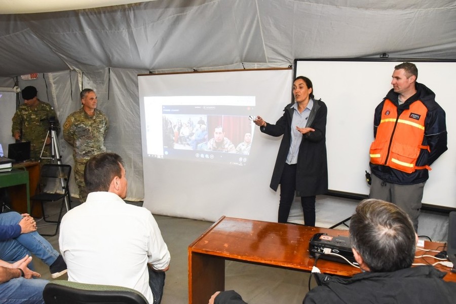 Integrantes del comando operativo presentaron el estado de situación a intendentes y presidentes comunales