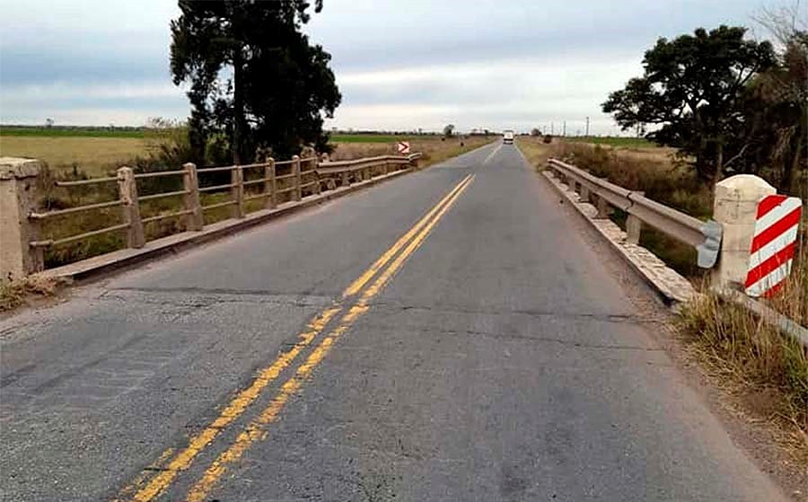 La provincia licitará la ampliación del ancho del puente sobre Cañada Quiñones en el departamento Las Colonias