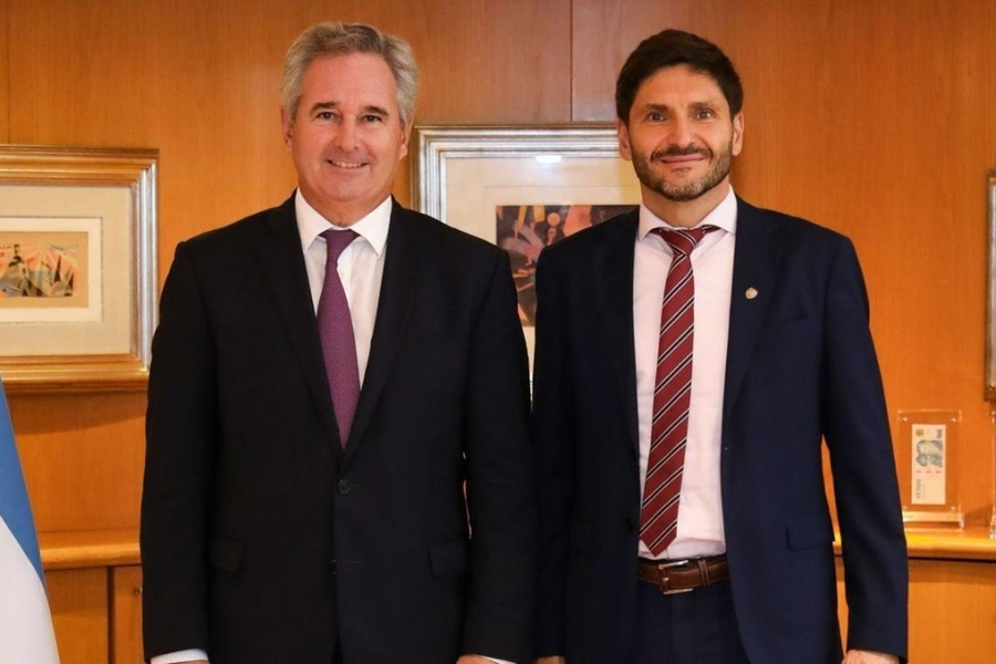 Pullaro llevó al canciller Quirno un documento en defensa de la producción santafesina de biodiésel