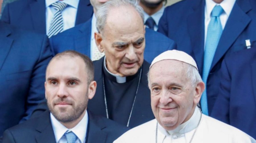El Papa Francisco recibirá este miércoles a Martín Guzmán